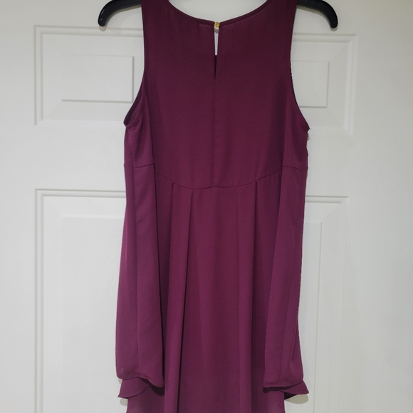 Maroon long blouse - Picture 4 of 5